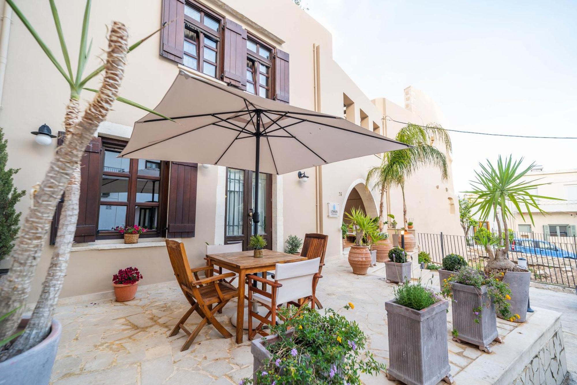 Lithinon Luxury Suites Chania  ภายนอก รูปภาพ