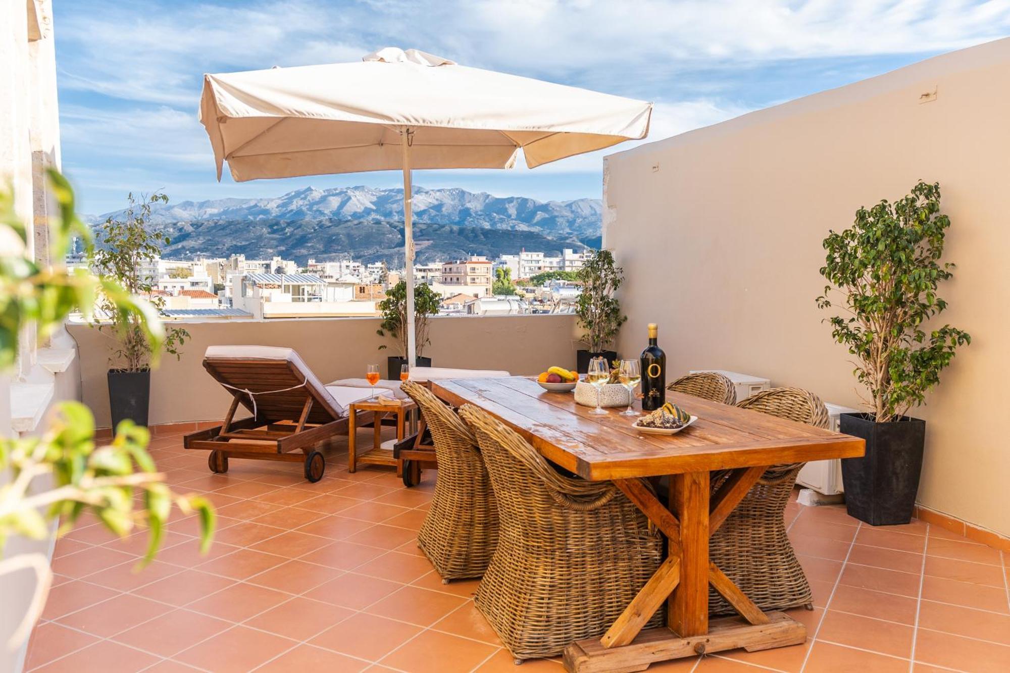 Lithinon Luxury Suites Chania  ภายนอก รูปภาพ