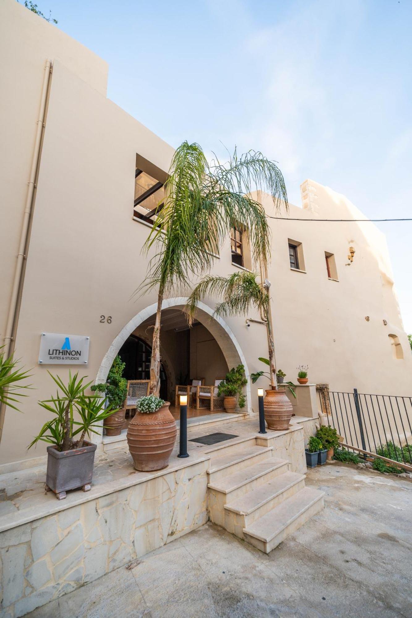 Lithinon Luxury Suites Chania  ภายนอก รูปภาพ