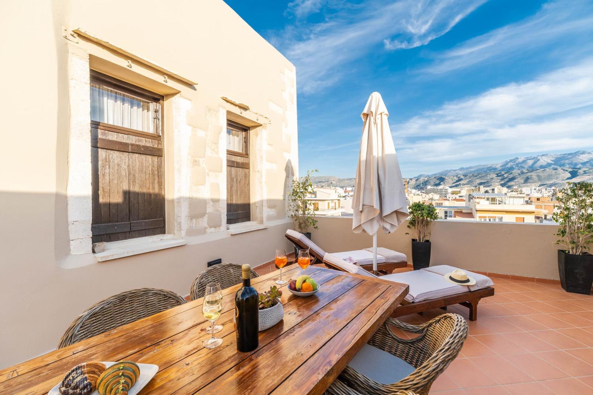 Lithinon Luxury Suites Chania  ภายนอก รูปภาพ